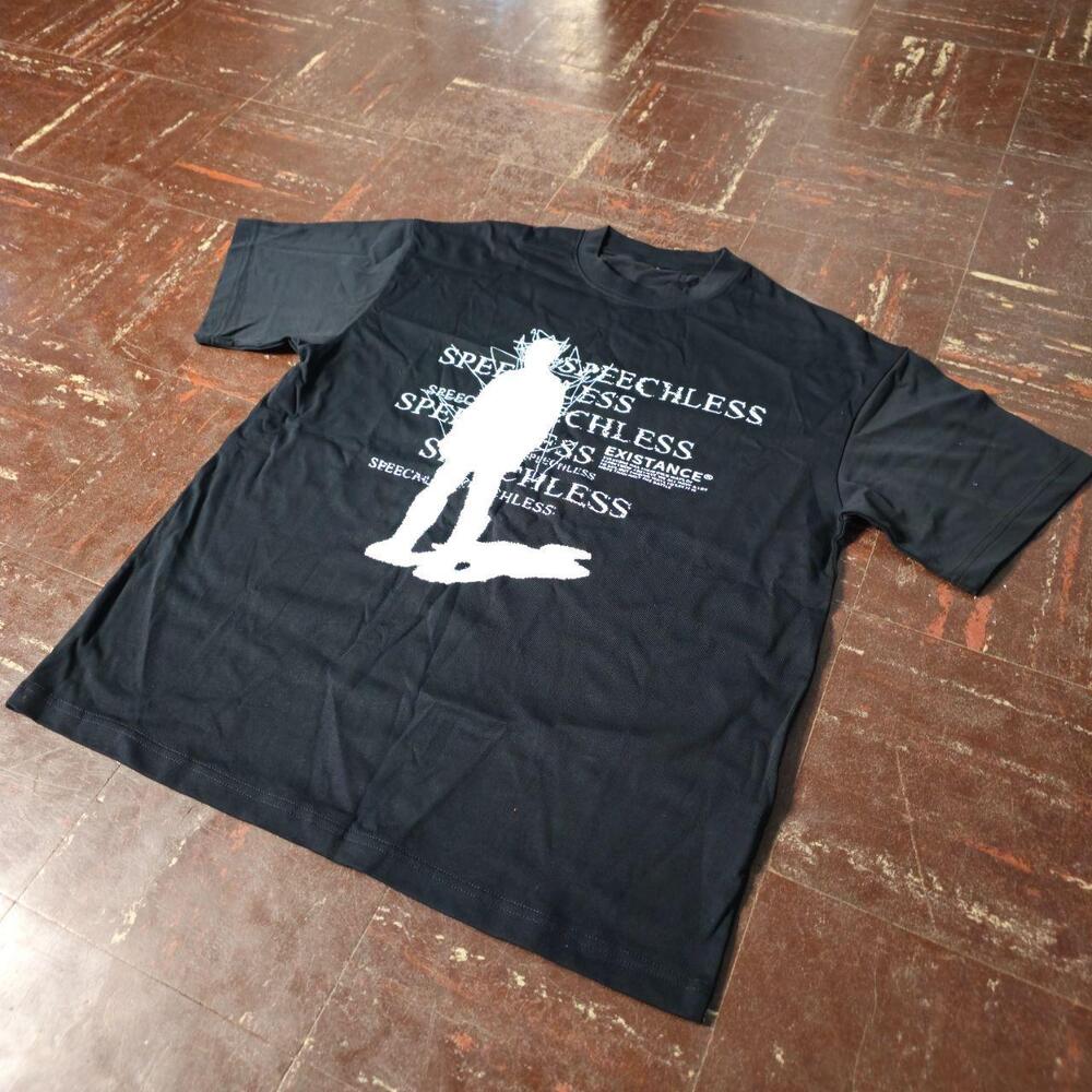 Speechless Graphic Tee y2k Grunge Black